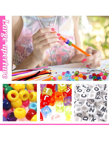 Kit de Manualidades TOAOB 1360pcs - Limpiapipas, Pompones y Ojos