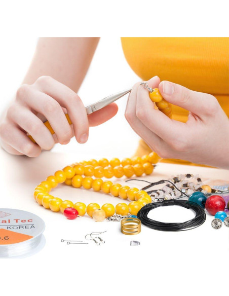 Kit de Fabricación de Joyería KUUQA - 15 Piezas y Herramientas Kit de Fabricación de Joyería KUUQA - 15 Piezas y Herramientas