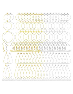 Kit 700 Accesorios para Hacer Pendientes Hipoalergénicos Pndeyo