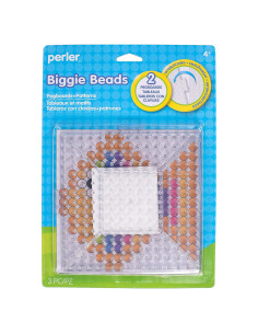 Tableros de Perforación Perler Biggie Beads 3 pcs 26.7x19.1 cm