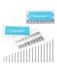 Pasadores de Enlace de Reloj Giantree 720 Piezas Acero Inoxidable 6-23mm