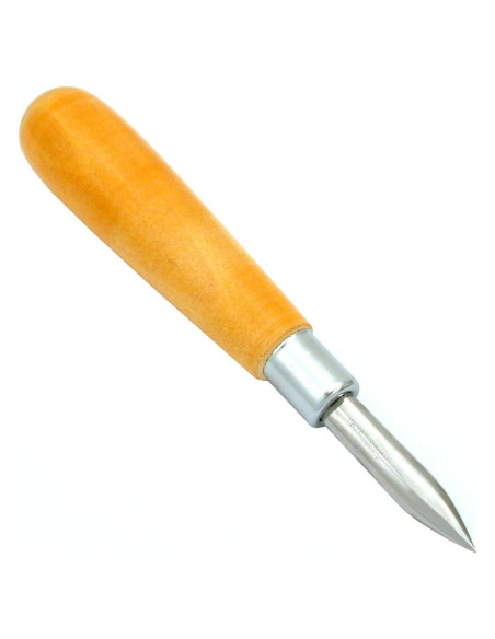 Pulidor de Joyería Ovalado con Mango de Madera 42mm Pulidor de Joyería Ovalado con Mango de Madera 42mm
