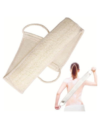 Esponja de Lufa Natural Jopplim para Espalda 82x10 cm