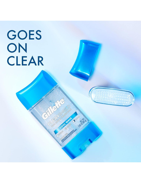 Desodorante Gel Transparente Gillette 80.5 g - 72 Horas Protección Desodorante Gel Transparente Gillette 80.5 g - 72 Horas Protección