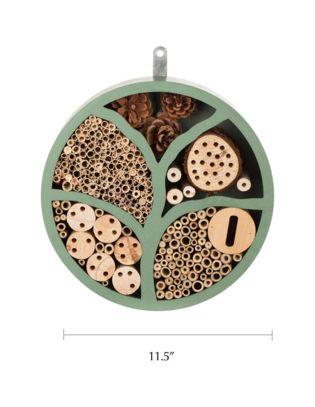Casa de Insectos Multi Hábitat de Madera 30.48 cm para Jardín Casa de Insectos Multi Hábitat de Madera 30.48 cm para Jardín