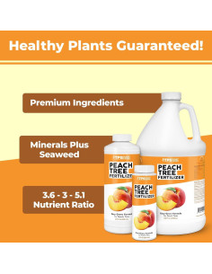 Fertilizante Líquido para Árboles de Durazno TPS Nutrients 250ml 2