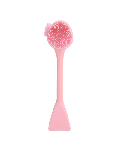 Cepillo Facial de Silicona WGFOIP 2 en 1 Exfoliante Rosa