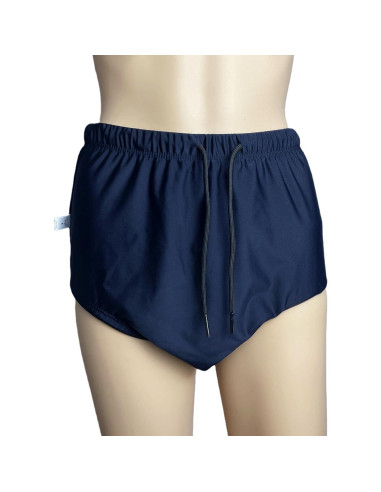 Pañales de Natación Reutilizables AQX XL Azul para Adultos