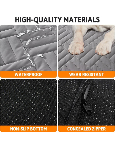 Alfombra para Perros YJGF para Extensor de Asiento Trasero Alfombra para Perros YJGF para Extensor de Asiento Trasero