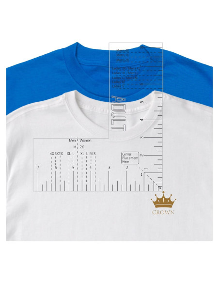 Regla de colocación de logotipo Colini para camisetas 20.96x18.42cm Regla de colocación de logotipo Colini para camisetas 20.96x18.42cm