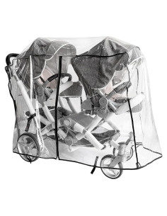 Cubierta de Lluvia Universal para Cochecito Doble A02-BIG