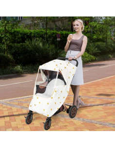 Cubierta de lluvia para cochecito de bebé Ecológica 42x76.8cm 2