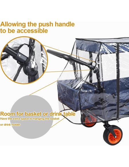 Cubierta de Lluvia Plegable Bessny para Carro - Impermeable y Resistente Cubierta de Lluvia Plegable Bessny para Carro - Impermeable y Resistente