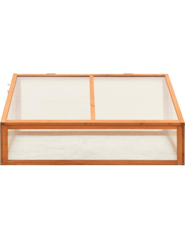 Invernadero de Madera ZQQLVOO 100.6x65x39.9 cm para Jardín
