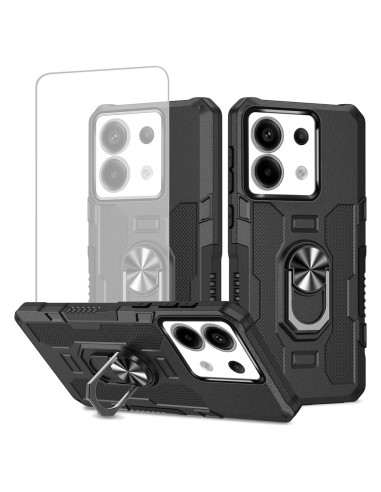 Funda para Xiaomi Redmi Note 13 Pro 5G y Poco X6 5G con Protector de Pantalla
