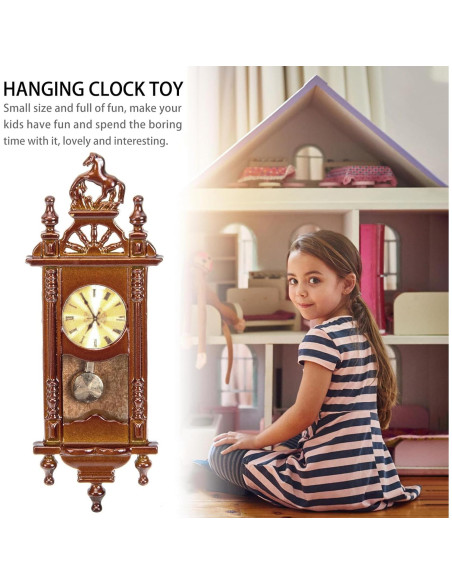 Reloj Colgante Miniatura Vaguelly para Casa de Muñecas Reloj Colgante Miniatura Vaguelly para Casa de Muñecas