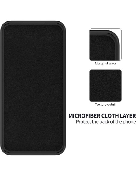 Funda de Gel Tuxiwei para Tecno Spark 20 Pro - Negra, Anti-Rasguños Funda de Gel Tuxiwei para Tecno Spark 20 Pro - Negra, Anti-Rasguños