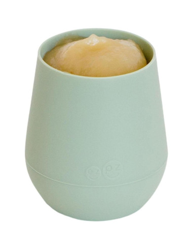 Taza de Entrenamiento ezpz Tiny Cup Salvia - Silicona 100% - 4 meses+
