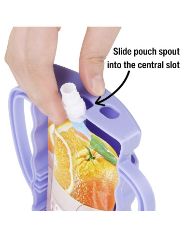 Soporte de Bolsa de Comida PandaEar 2 Piezas Ergonómico