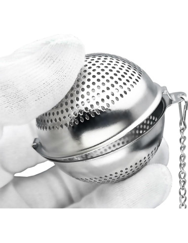 Paquete de 2 Infusores de Té de Acero Inoxidable Lyxa SR