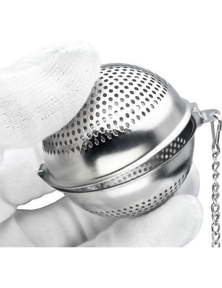 Paquete de 2 Infusores de Té de Acero Inoxidable Lyxa SR Paquete de 2 Infusores de Té de Acero Inoxidable Lyxa SR