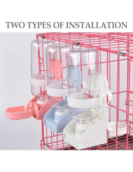 Alimentador de Agua Automático 500ml Oncpcare para Conejos Alimentador de Agua Automático 500ml Oncpcare para Conejos
