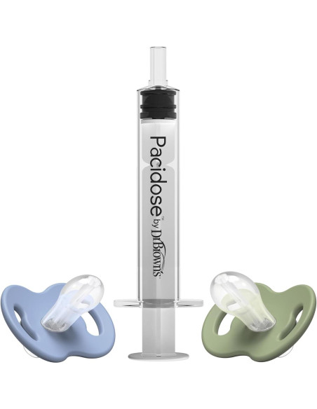 Dispensador de Medicina Líquida Dr. Brown Pacidose 0-6m y 6-18m Dispensador de Medicina Líquida Dr. Brown Pacidose 0-6m y 6-18m