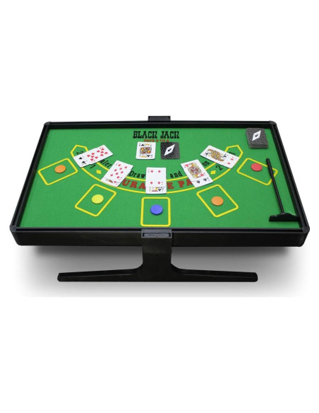 Juego de Póker y Black Jack Classic Game - Tapete Doble Cara Juego de Póker y Black Jack Classic Game - Tapete Doble Cara