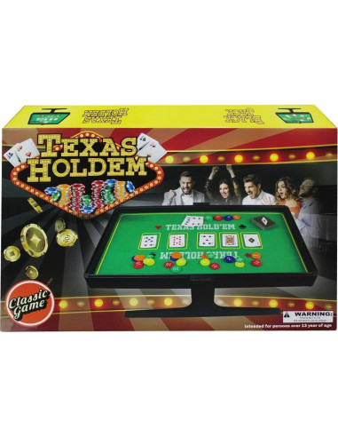 Juego de Póker y Black Jack Classic Game - Tapete Doble Cara
