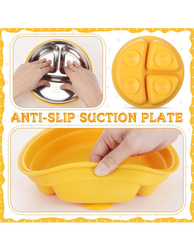 Set de Vajilla para Niños Nuogo 6 Piezas Acero Inoxidable