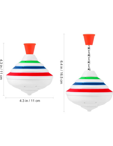 Trompo Giroscopio Musical LED PATKAW para Niños - Juguete Interactivo