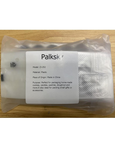 Bolsas Plásticas Translúcidas Palksky 200 Pcs para Panadería
