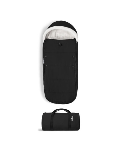 Saco de dormir BABYZEN YOYO con forro de sherpa - Negro