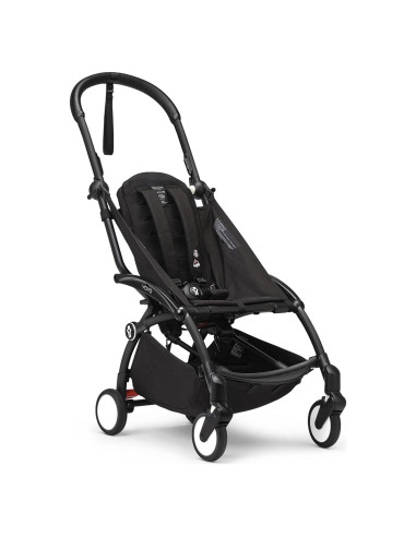 Cochecito Stokke YOYO3 Negro - Arnés 5 Puntos, Reclinable