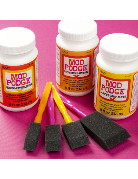 Mod Podge Gloss 473 ml - Pegamento y Sellador No Tóxico Mod Podge Gloss 473 ml - Pegamento y Sellador No Tóxico