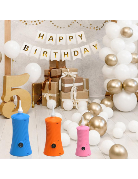 Bomba de aire eléctrica Fikowo para globos 30W portátil Bomba de aire eléctrica Fikowo para globos 30W portátil