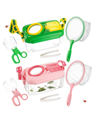 Set de Captura de Insectos Biggun - 2 Kits para Niños 3-10 Años