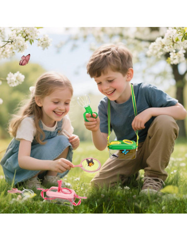 Set de Captura de Insectos Biggun - 2 Kits para Niños 3-10 Años