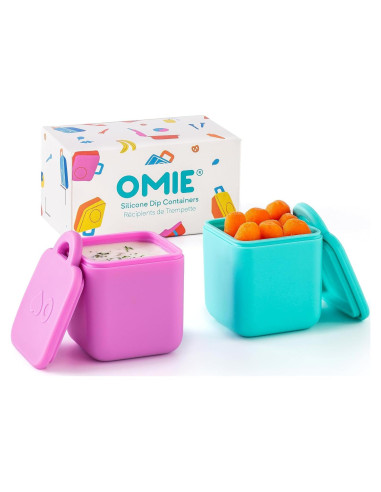 Contenedores a Prueba de Fugas OMIE para Salsas - 2 Piezas