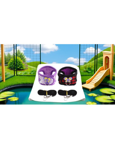 Arnés de Malla Suave para Mascotas Pequeñas Youthink