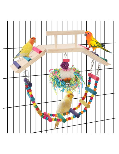 Escalera para Aves ROYALAY 15.2x12.7cm, Accesorios Jaula Escalera para Aves ROYALAY 15.2x12.7cm, Accesorios Jaula