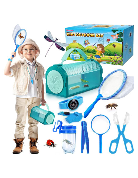 Kit de Captura de Insectos YOPINSAND 10 Piezas para Niños Kit de Captura de Insectos YOPINSAND 10 Piezas para Niños