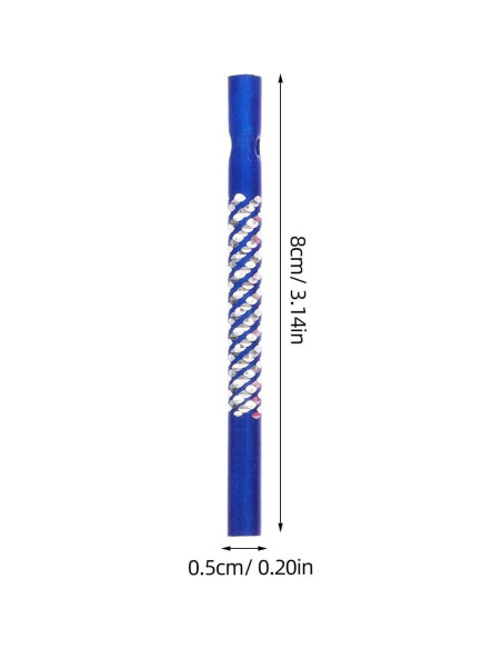 100 Tubos de Campana de Viento Aluminio DOITOOL 8cm Color Mezclado 100 Tubos de Campana de Viento Aluminio DOITOOL 8cm Color Mezclado