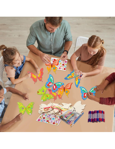 Kit de Campanas de Viento Wenqik 12 Piezas Manualidades DIY