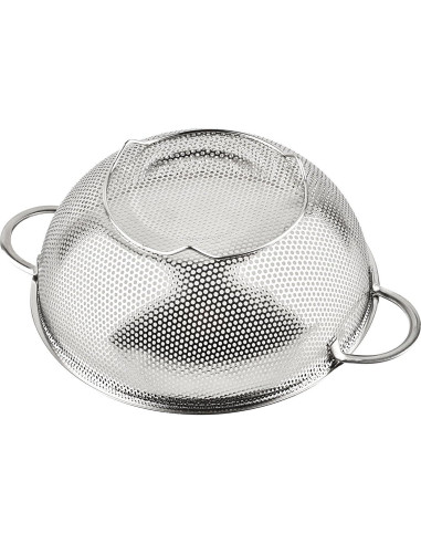 Juego de Coladores de Acero Inoxidable HLM - 3 Piezas (1L, 2.5L, 4.5L)
