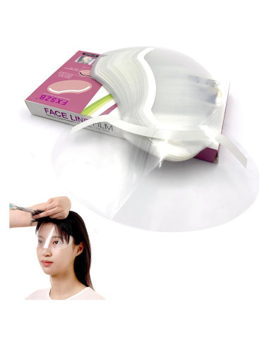 50 Escudos Faciales Desechables BIDEX para Protección Ocular