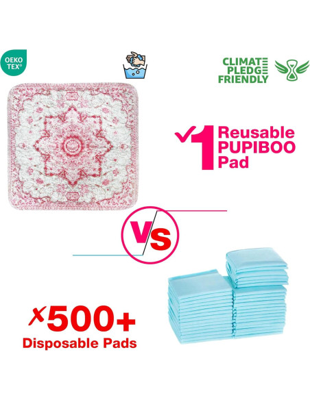 Alfombrillas Lavables para Perros Pupiboo 0.91m x 0.91m - Antideslizantes Alfombrillas Lavables para Perros Pupiboo 0.91m x 0.91m - Antideslizantes