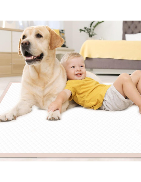 Alfombrillas Desechables para Cachorros OOMICAT 91x91cm Rosadas - 45 Pcs Alfombrillas Desechables para Cachorros OOMICAT 91x91cm Rosadas - 45 Pcs