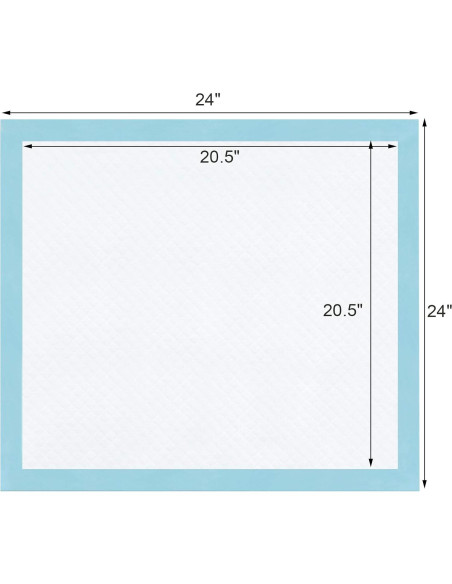 Alfombrillas de Entrenamiento Bestle 61x61 cm Absorbentes y a Prueba de Fugas Alfombrillas de Entrenamiento Bestle 61x61 cm Absorbentes y a Prueba de Fugas