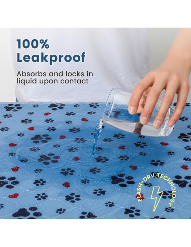 Alfombrillas Lavables para Perros ESWIN 45.7x61cm Paquete de 6